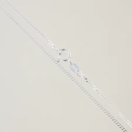 Kedja Pansar GHA längd 38cm bredd 1,6mm silver 925/1000 Vikt: 2,5 g