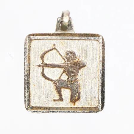 Hänge, stjärntecken Skytten, 20x14mm, 925/1000 silver Vikt: 1,7 g