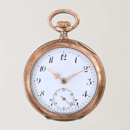 Fickur manuell Ø30mm boettnr: 318429 innerboett i silver liten sekundvisare silver 800/1000 Bruttovikt: 20,5g