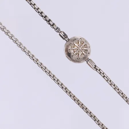 Halskedja Thomas Sabo med kullås längd 50cm bredd 2-10mm silver 925/1000 Vikt: 11,8 g