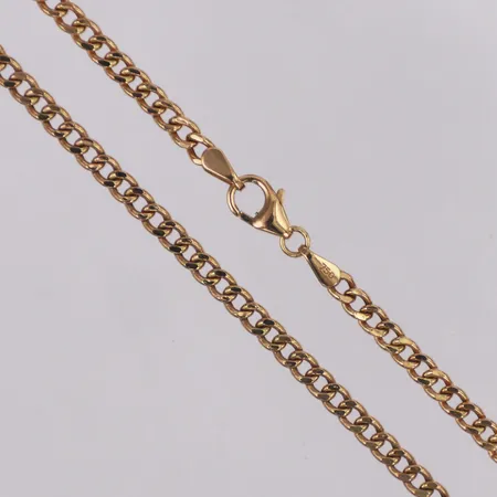 Kedja Pansar längd 54,5cm bredd 2,8mm GHA, 18K  Vikt: 5,6 g