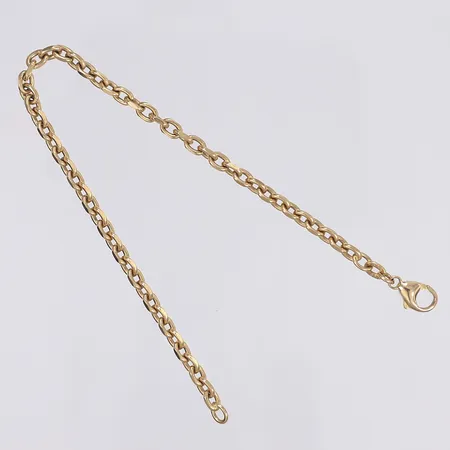 Armband ankarlänk längd 19cm bredd 4mm 18K Vikt: 9,3 g