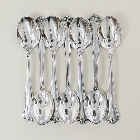 7 Mockaskedar Symfoni 9,5cm silver 830/1000 Vikt: 53,4 g