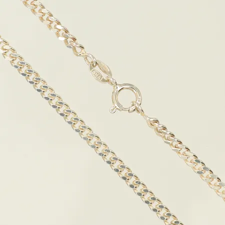 Halskedja Pansar, 50cm, bredd 2,8mm, GHA, Silver 925/1000 Vikt: 9,6 g