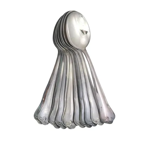 Kaffeskedar silver 830/1000, 12 stycken, längd 11,5 cm, fint skick Vikt: 162,4 g