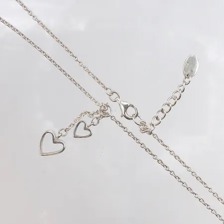 Collier Sahara, 42,5-45,5cm, bredd: 1,8mm, 925/1000 silver Vikt: 7,3 g
