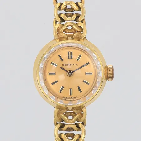 Damur Certina 18K Ø17mm, armband X-länk, 19cm, 18K Vikt: 0 g