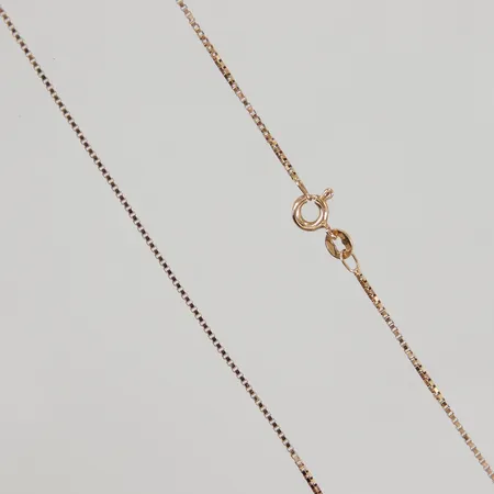 Kedja Venezia 47cm bredd ca 0,9mm, UnoAerre Italien 18K Vikt: 3,1 g