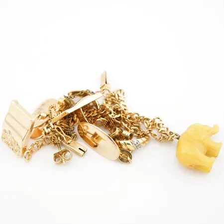 Diverse guld, 18k Vikt: 13,3 g