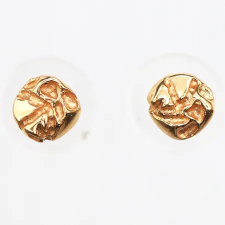 Ett par örhängen, Ø6,8mm, stift, 18K Vikt: 1,3 g