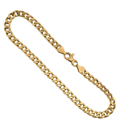 Armband Pansar i 18K guld, ej massiv modell, Guldfynd (GFAB), längd 22,5 cm, bredd 5 mm, tjocklek 2 mm Vikt: 7,9 g