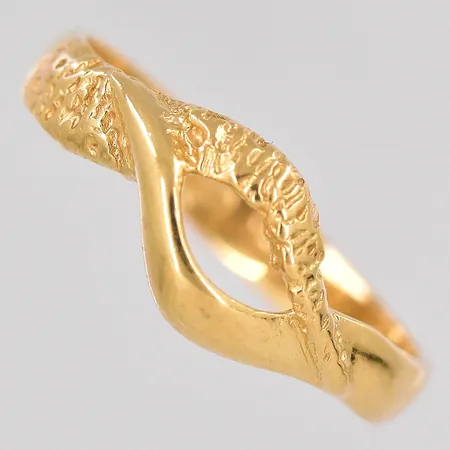 Ring stl 17½ 18K Vikt: 2,9 g