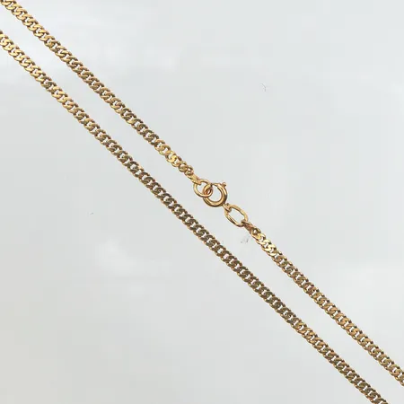 Kedja pansar 44,5cm, bredd: 2,6mm, 18K Vikt: 7,4 g