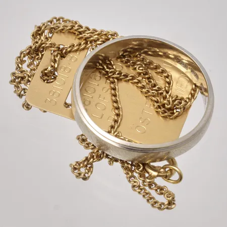 Diverse defekt guld, 18K, 12,47g.