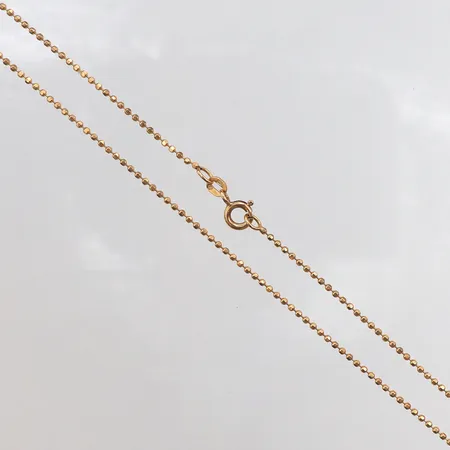 Kedja kullänk, 43cm, bredd: 1,4mm, Balestra, 18K Vikt: 3,6 g