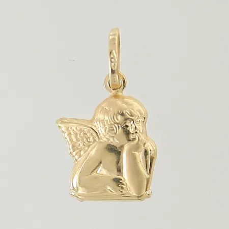 Hänge ängel 20x11,5mm 18K Vikt: 1,3 g