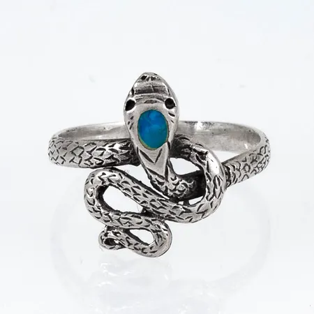 Ring orm stl:18¼ bredd 2,7-16,5mm, silver 925/1000 3,0g.