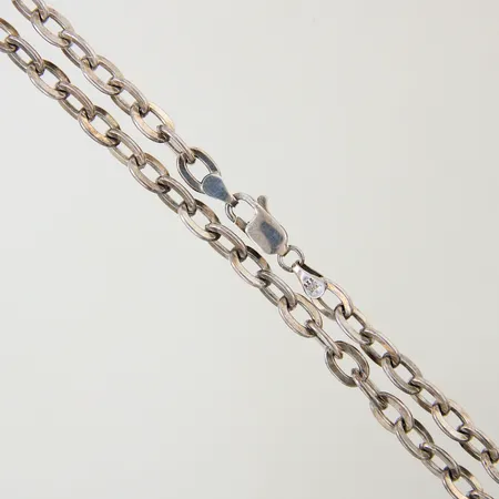Kedja Ankar längd 41,5cm bredd 6mm silver 925/1000 Vikt: 23,1 g