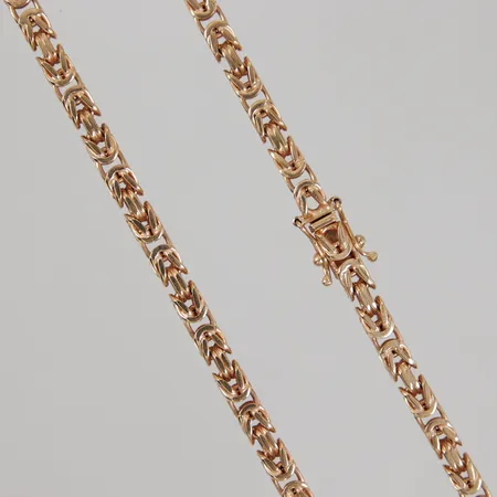 Kedja Kejsarlänk 65cm, bredd ca 4,8mm, 18K Vikt: 104,8 g