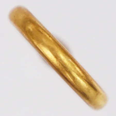 Ring slät stl:17¾ bredd 3,5mm, gravyr, 23K Vikt: 6 g