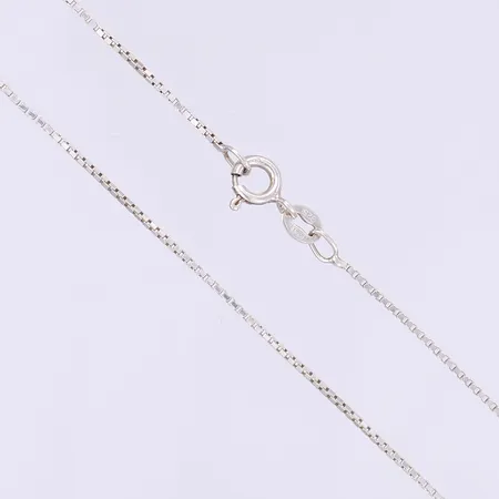 Halskedja Venezia längd 38cm bredd 1mm silver 925/1000 Vikt: 2 g