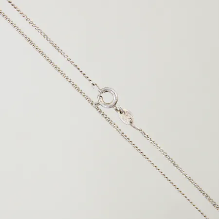 Kedja Pansar längd 36,5cm bredd 1,3mm smärre ojämnheter silver 925/1000 Vikt: 1,9 g