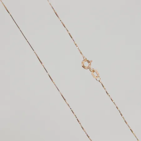 Kedja Venezia 38cm bredd ca 0,7mm GHA 18K Vikt: 1,1 g