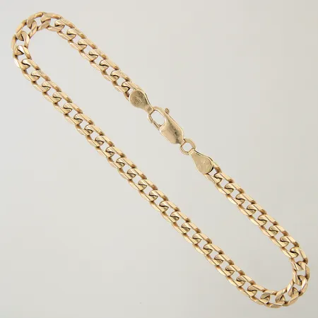 Armband Pansar längd 22,5cm bredd 4,8mm 14K Vikt: 15,9 g