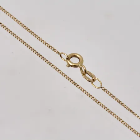 Kedja 46cm Pansar, bredd 0,9mm, Balestra, 18K, 1,72g.