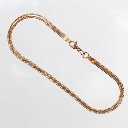 Armband 19,5cm, bredd: 2,9mm, Balestra, 18K Vikt: 3,6 g