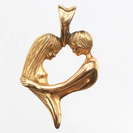 Hänge, 35x20mm, 18K Vikt: 6,5 g