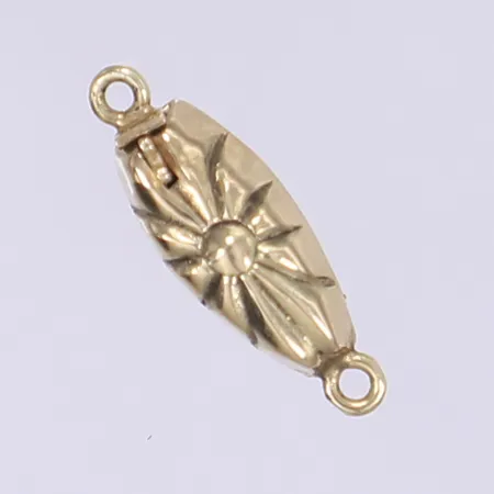 Defekt guld 14K Vikt: 0,8 g