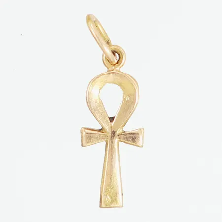 Hänge ankh-kors 21x6mm, 18K Vikt: 0,8 g
