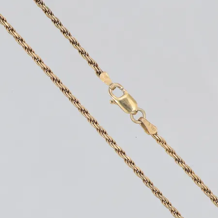 Kedja Cordell blek doublé 45cm bredd 1,8mm, 925/1000 silver Vikt: 5,6 g