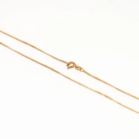 Kedja Pansar längd 45 cm bredd 1,2 mm 2,7g 18K. 