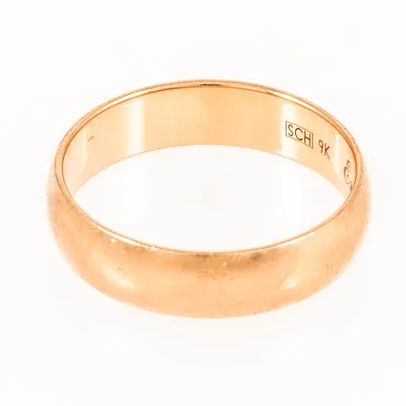 Slät ring gravyr 3,2g 9K. Repor.