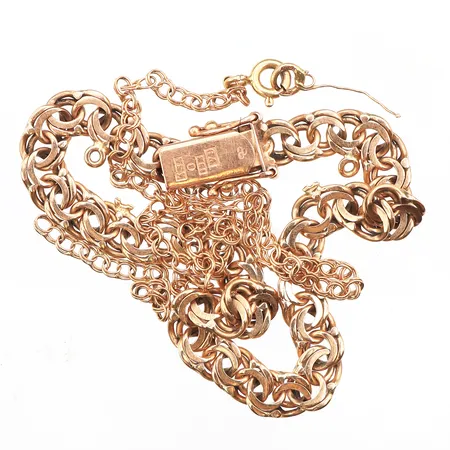 Diverse guld, defekter/slitage, 18K Vikt: 13,9 g