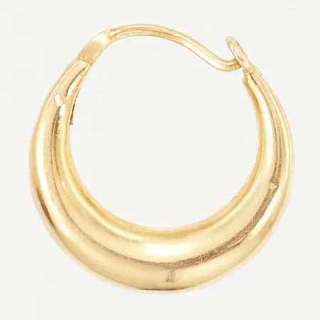 Ett udda örhänge 18x18mm, 18K Vikt: 1,3 g