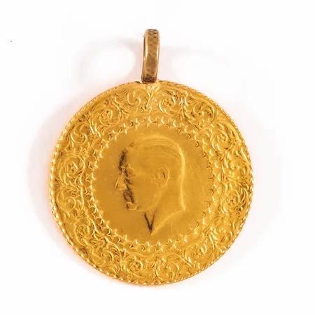 Hänge Ataturk 2013 21,6K med metallögla Ø 22 mm 3,6g.