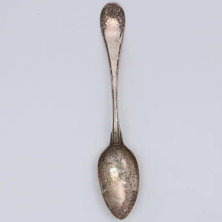Dessertsked modell Gammal Fransk 14cm SL år 1839, 830/1000 silver  Vikt: 13,2 g