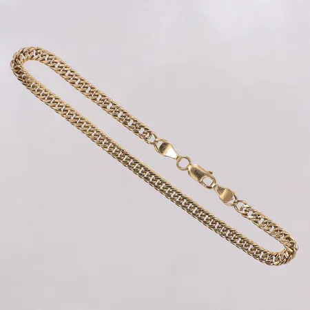 Armband Pansar längd ca 19,5cm bredd 3,9mm. 18K  Vikt: 4,3 g