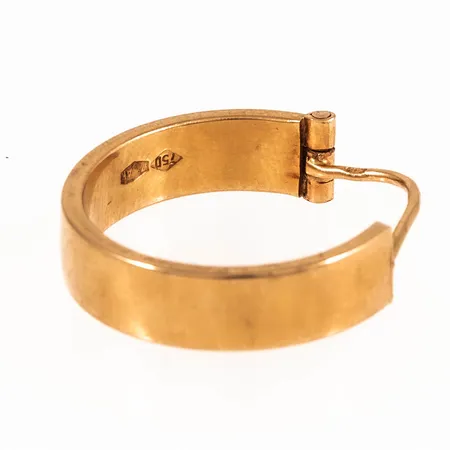 En creol 18K mått 21 x 5,1 mm. Vikt 1,5g. 