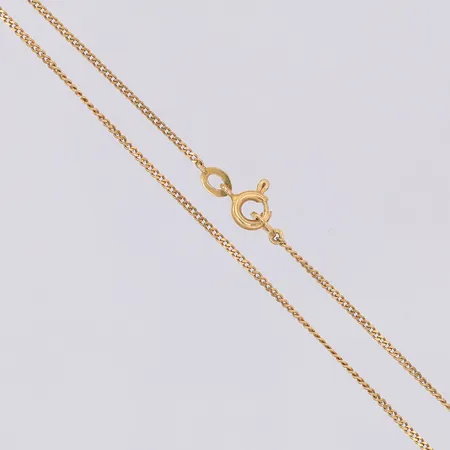 Kedja Pansar längd 38,5cm bredd 1,2mm, 18K Vikt: 2,1 g