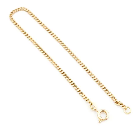 Armband, pansar, 18,5cm, bredd 3mm, 18k Vikt: 3,8 g