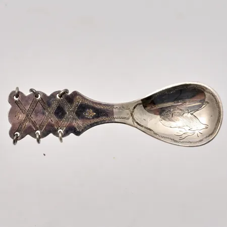  Brosch samesked 17x55,9mm, 830/1000 silver, 3,88g.