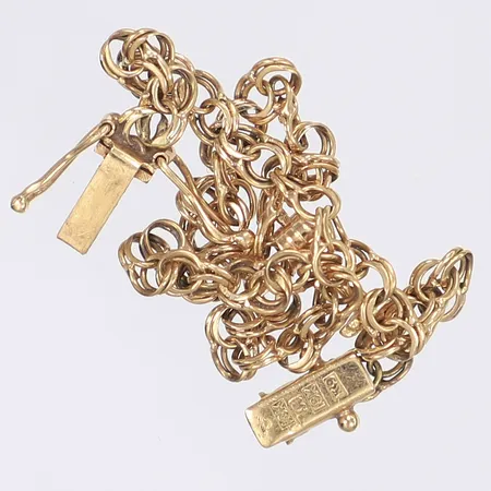 Diverse defekt guld 18K Vikt: 3,8 g
