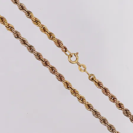 Kedja Cordell längd 50,5cm bredd 3,8mm, ihålig, 18K  Vikt: 8,2 g