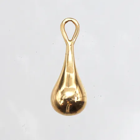 Hänge droppe, 27x9,8mm, 18K Vikt: 8 g