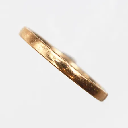 Slät ring Stl:17¼, bredd: 2mm, gravyr, 18K Vikt: 1,7 g