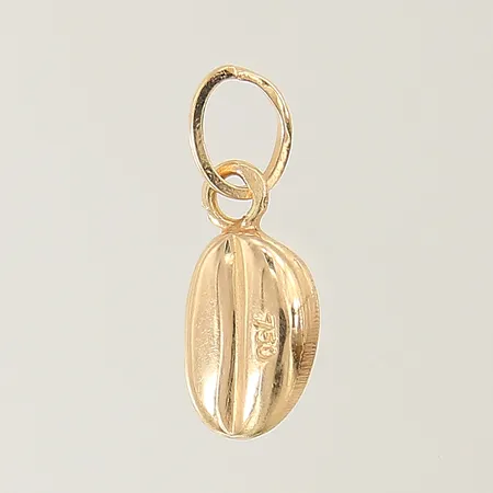 Hänge kaffeböna 18x6,7mm 18K Vikt: 0,5 g